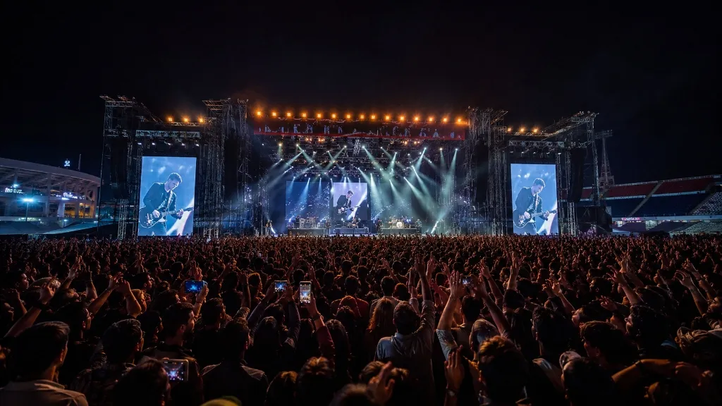 Indie Rock Arena Tour Production