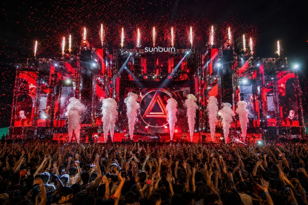 Sunburn Arena Live Gig Production