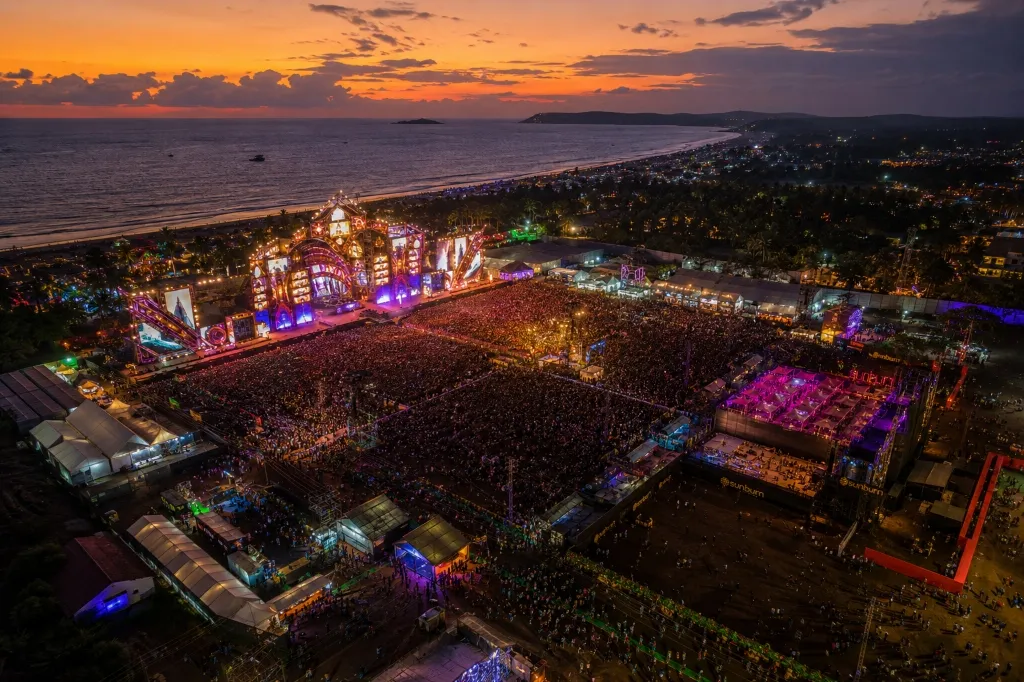 Sunburn Arena Live Gig Production