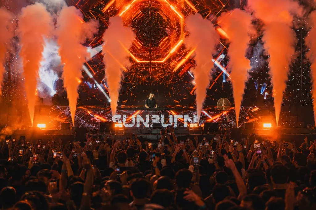 Sunburn Arena Live Gig Production