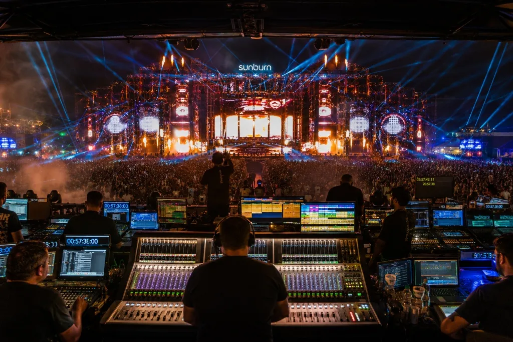 Sunburn Arena Live Gig Production