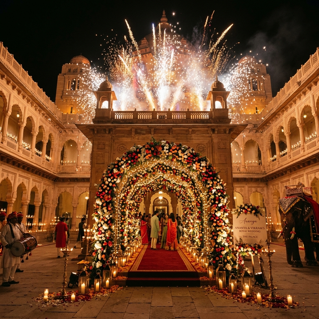 The Grand Entrance: Curating Spectacular Groom and Bride Entries