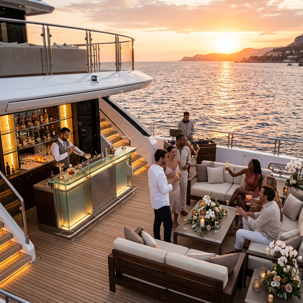 Oceanfront Luxury: Curating Private Yacht Celebrations